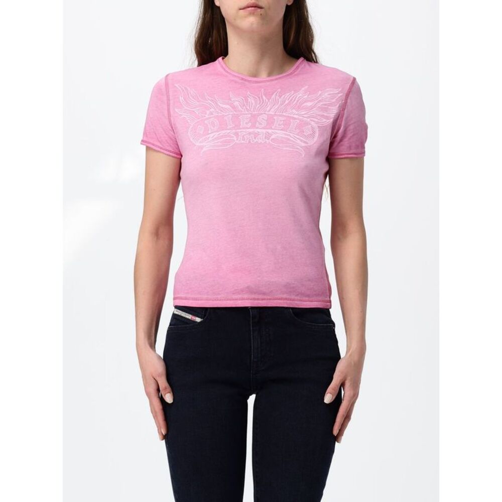 Diesel T-Shirt Woman Pink